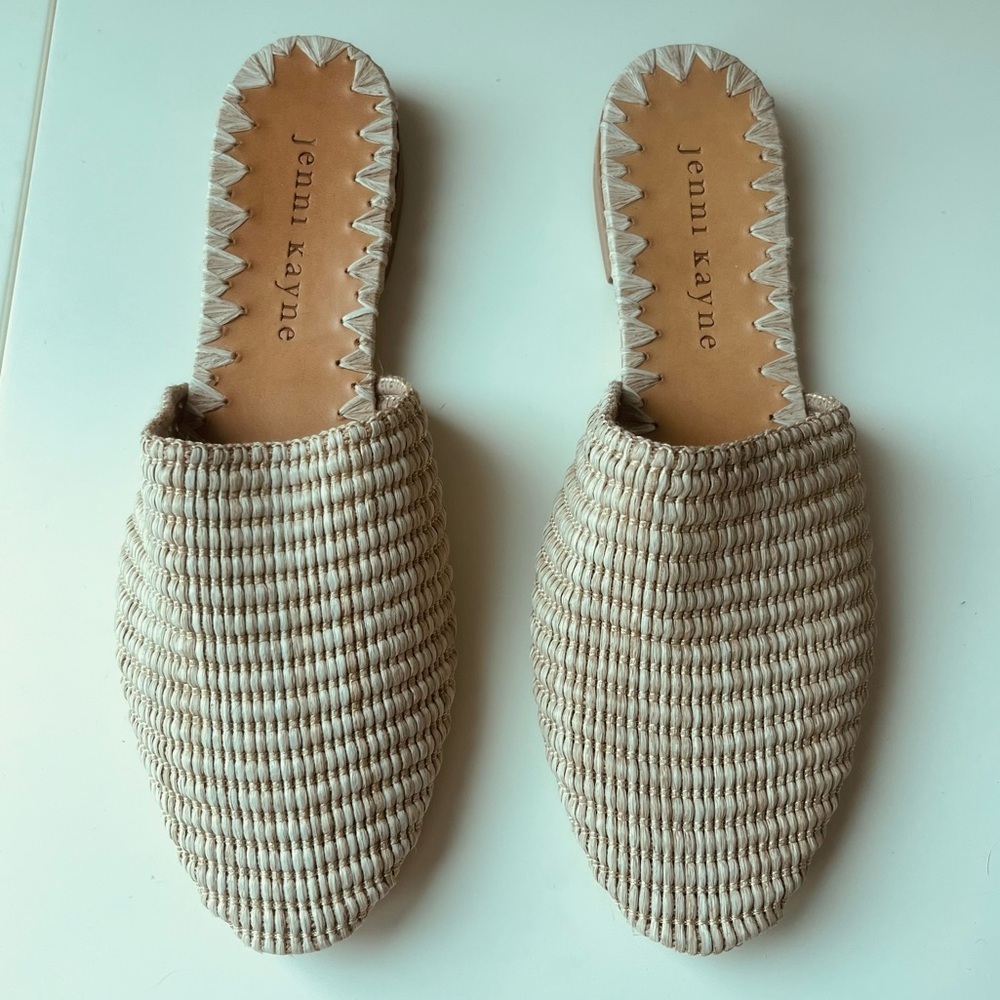 Jenni Kayne Raffia Mules - Picture 3 of 7